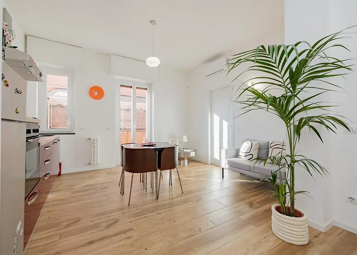 Modern One-bedroom With Terrace - Naviglio Martesana Milano